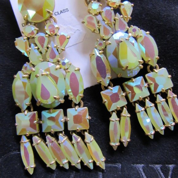 J CREW STATEMENT EARINGS.  3 INCHES.  NWT. - Picture 2 of 4